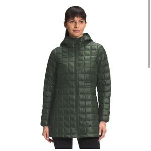 Green Northface Thermoball Jacket Size XL